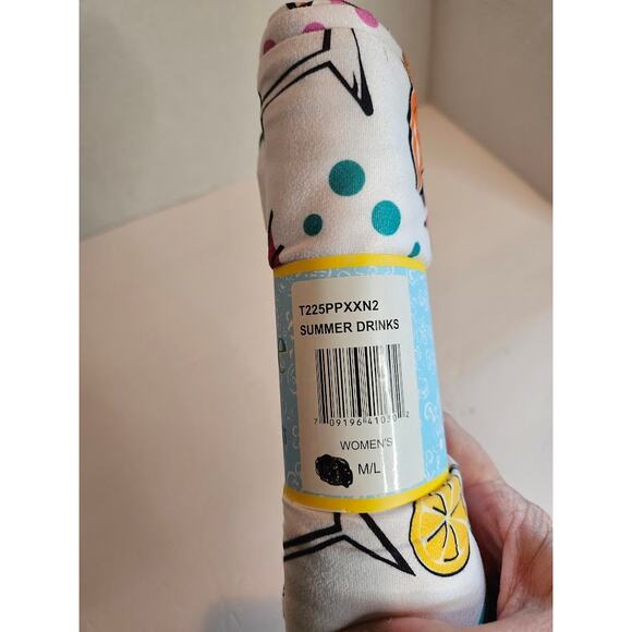 Nap Time by MCcc NEW Sportswear/Sleepwear Pants Women's M/L Summer Drinks Pullon - Picture 3 of 4